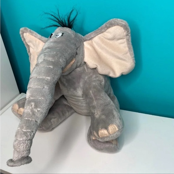 Dr. Seuss Horton Hears a Who Plush Macy's 2008 14" Elephant - Picture 4 of 5